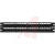 HellermannTyton - PP110C648 - PP11 Series Cat6 48 Port RJ Patch Panel2U Black|70163023 | ChuangWei Electronics