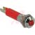 CML Innovative Technologies - 19040353 - Satin Chrome Prominent Bezel 80mcd 24VDC 8mm Red LED Indicator, Pnl-Mnt|70011580 | ChuangWei Electronics