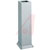 Hoffman - AP33B88 - Steel 33.00x8.00x8.00 33  tall Gray Bolt-Down Pedestal|70304883 | ChuangWei Electronics