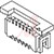 Molex Incorporated - 52610-1433 - 1.0 FPC ZIF SMT ST 14Ckt EmbsTp Pkg Connector|70330755 | ChuangWei Electronics