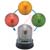 Edwards Signaling - 125XBRIRGA120A - Gray Base 120VAC DIV2 AMBER GREEN RED Multi-Stat 125 XBR LED|70016409 | ChuangWei Electronics