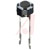 Panasonic - EVQ-11U09K - Black Hgt=9.5mm OF=2.6N 6mm dia SPST Tactile Switch|70270689 | ChuangWei Electronics