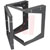 Bud Industries - SF-2184 - SF Series 75 Lb Wt-Cap Black 12U/21 In 19 In Swing Frame Wallmount Rack,Open|70148497 | ChuangWei Electronics