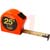 Apex Tool Group Mfr. - HV1425ED - 1 in.x25 ft. Hi-Viz Orange Series 1000 Power Tape Lufkin|70222388 | ChuangWei Electronics