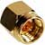 Amphenol RF - 132331 - Straight forJacksandRecep Brass Male Terminator SMA Cap-NoChain Coaxial/RF|70031960 | ChuangWei Electronics