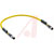 Lumberg Automation / Hirschmann - RSMV 3-RKMV 3-593/1.5 M - 11184 YELLOW PVC 1.5 M 3 POLE M8 MALE STRAIGHT TO FEMALE STRAIGHT CORDSET|70635892 | ChuangWei Electronics