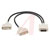 Tripp Lite - P564-001 - Tripp Lite 1ft DVI-D Y Splitter Video Cable DVI-D Male / 2x Female 1'|70589849 | ChuangWei Electronics