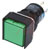 IDEC Corporation - AL6Q-A14P-G - Pushbutton Illuminated,16mmd Flush Square Green 1NO-1NC Contact 24VAC/DC Switch|70174235 | ChuangWei Electronics