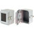 Hoffman - A1287JFGQRPWR - Lt Gray 2 Latch 12L x 9.39W in Window Cover J Box NEMA 4X Fiberglass Enclosure|70067090 | ChuangWei Electronics