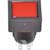 NKK Switches - YB225CWSKW01-5C24-CB - Red LED Clear/White Square On-(On) DPDT Panel Mount Pushbutton Switch|70192982 | ChuangWei Electronics