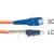 Quest Technology International, Inc. - NFO-LCSC-M6SX-3M - SC-LC 3M Simplex Multi Mode Fiber Optic Patch Cord|70121389 | ChuangWei Electronics