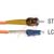 Quest Technology International, Inc. - NFO-LCST-M6SX-5M - ST-LC 5M Simplex Multi Mode Fiber Optic Patch Cord|70121393 | ChuangWei Electronics