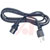 Aim Cambridge-Cinch Connectivity Solutions - 65-3006 - Black Black 6 Power Cord|70080854 | ChuangWei Electronics