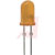 Vishay / Small Signal & Opto Products (SSP) - TLHF5400 - 5 V (Min.) @ 10 uA 30 mA T 1-3/4 5 mm 60 mcd (Typ.) @ 10 mA Orange LED|70061532 | ChuangWei Electronics