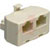 GC Electronics - 30-9649 - IVORY MOD TininDUPLEX ADAPTER|70159851 | ChuangWei Electronics