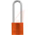 ABUS USA - 72HB/40-75 KD 1-1/2 ORG - Orange KD Shackle 1/4in D 3in H 13/16in W 1-1/2in W Anodized Al Padlock|70566988 | ChuangWei Electronics