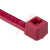 HellermannTyton - T30R2M4 - 1000/pkg Red PA66 30lb Tensile Strength 5.8