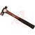 Apex Tool Group Mfr. - 11426 - Forged Blk Head Fiberglass 12.75 in.L 16 Oz Ball Pein Hammer Plumb|70220221 | ChuangWei Electronics