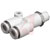 SMC Corporation - KQ2U08-03S - 8mm branch Y Fitting|70476419 | ChuangWei Electronics