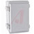 Hoffman - A14107JFGQRR - IP66 14.0x10.0x7.0in. Quick-Release Latch Fiberglass Junction Box Enclosure|70302889 | ChuangWei Electronics