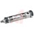 SMC Corporation - NCME075-0100 - NCME075-0100 Double Action Pneumatic Roundline Cylinder|70073496 | ChuangWei Electronics