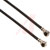 Amphenol RF - A-1PA-113-390B2 - 390MM LENGTH BLACK R/A PLUG JUMPER 1.13MM|70381604 | ChuangWei Electronics