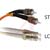 Quest Technology International, Inc. - NFO-LCST-M6DX-3M - ST-LC 3M Duplex Multi Mode Fiber Optic Patch Cord|70121423 | ChuangWei Electronics