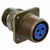 Amphenol Industrial - 97-3100A-24(0850) - olive size 24 solid bkshl wall recept metal circular shell only connector comp|70141273 | ChuangWei Electronics