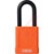 ABUS USA - 74/40 KA ORG - Orange KA Shackle 1-1/2in H 1/4in Dia 1-1/2in W 6 Pin Plastic Covered Padlock|70566913 | ChuangWei Electronics