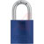 ABUS USA - 72/40 BLUE - KA Shackle .25D 1.06H .81W Blue 1.5inW 2.91in H Aluminum Body Padlock|70566805 | ChuangWei Electronics