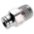 Norgren - 12-425-0648 - 3/8 X 1/2 NPT MALE ADAPTER nkl pl Fitting|70436627 | ChuangWei Electronics