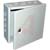 Bud Industries - JBH-4953-KO - JBH Series Hinged NEMA1 6x4x4In Gray Steel Wallmount Junction Box|70148037 | ChuangWei Electronics