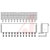 TE Connectivity - 2-1586041-2 - W/O PEGS UL94V-2 DUAL ROW 22 POS VAL-U-LOK RIGHT ANGLE HEADER|70041513 | ChuangWei Electronics