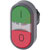 Siemens - 3SU10313AB420AK0 - GREEN/RED MOM TWIN BUTTON|70622156 | ChuangWei Electronics