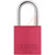 ABUS USA - 72/30 RED - KA Shackle .19D 1.06H .67W Red 1.19in W 2.53in H Aluminum Body Padlock|70566801 | ChuangWei Electronics