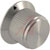 Kilo International - DDS-75-1-5 - Aluminum Clear Gloss Triangle Screw Shaft Sz 0.25in Dia 1in Instrumentation Knob|70126065 | ChuangWei Electronics