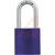 ABUS USA - 72HB/40-40 PURPLE - KA Shackle .25D 1.56H .81W Purple 1.5inW 3.41in H Aluminum Body Padlock|70566818 | ChuangWei Electronics