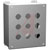 Hammond Manufacturing - 1437MK - 22.5mm Diameter Steel 9 Hole Grey Hammond 1437 Control Station Enclosure|70306357 | ChuangWei Electronics