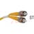 Quest Technology International, Inc. - NFO-STST-S9DX-1M - ST-ST 1M DUPLEX SINGLE MODE FIBER OPTIC PATCH CORD|70121397 | ChuangWei Electronics