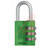 ABUS USA - 145/30 GRN - Green Shackle 5mm Dia 31.5mm W 65mm H 3 Dial Combo Padlock|70567046 | ChuangWei Electronics