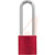 ABUS USA - 72HB/40-75 RED - KA Shackle .25D 3H .81W Red 1.5inW 4.84in H Aluminum Body Padlock|70566828 | ChuangWei Electronics