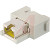 HARTING - 09140014721 - 8 Pins Cat 6 Feedthru Female Insert 1 Module Han RJ45 Modular|70104153 | ChuangWei Electronics