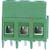 TE Connectivity - 282847-3 - 300 V 17.5 A Green 30-12 AWG 35Deg 5.08 mm 3 PCB Term Blk Conn Buchanan|70088852 | ChuangWei Electronics