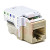 HellermannTyton - RJ11FC3-I - CAT 3 KEYSTONE JACK - IVORY TELECOM|70163013 | ChuangWei Electronics