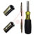 Jonard - SD-1223 - Magnetic Tip Rubber Handle Alloy Steel Shaft 6-IN-1 Robertson Screwdriver|70344367 | ChuangWei Electronics