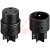 Bulgin - SA3319 - Nick pltd Contacts 2 Poles Socket IP68 Screw Terminal Inserts Mini Buccaner|70099046 | ChuangWei Electronics