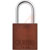 ABUS USA - 72/30 BRWN - KA Shackle .19D 1.06H .67W Brown 1.19in W 2.53in H Aluminum Body Padlock|70566797 | ChuangWei Electronics