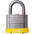 ABUS USA - 41/40 B KD YLW - Yellow KD Shackle 3/4in H 1/4in Dia 1-1/2in W 5 Pin Vinyl Bumper Steel Padlock|70567099 | ChuangWei Electronics