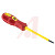 RS Pro - 4500841 - Bi-material Flat 2.5 mm Tip 80 mm Chrome Vanadium Steel Insulated Screwdriver|70614709 | ChuangWei Electronics