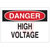 Brady - 84875 - B-302 3-1/2x5 In DANGER - High Voltage|70345377 | ChuangWei Electronics